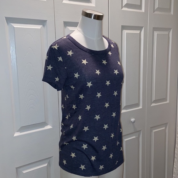 🎉HP🎉 Alternative Apparel Knit Stars Crew Neck Tee - Picture 5 of 6